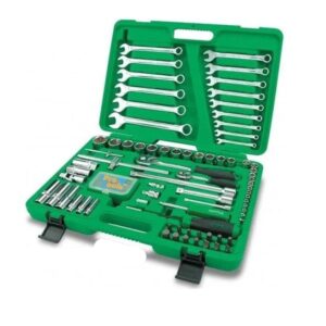 CAISSE 1/4 “et 1/2” DR. 97PCS (Plastique Vert) GCAI9701- TOPTUL