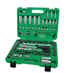 CAISSE 1/4 “et 1/2” DR. 97PCS (Plastique Vert) GCAI9701- TOPTUL