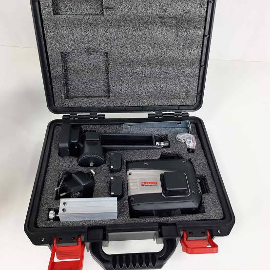 Niveau Laser 4×360° 4D 30m Avec Télécommande CT44091-R | CROWN